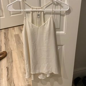 Express white tank top - XS